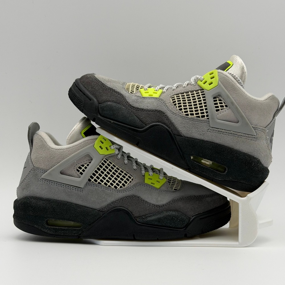 Jordan 4 Retro SE 95 Neon CT5343-007 Size 4Y - Picture 2 of 14